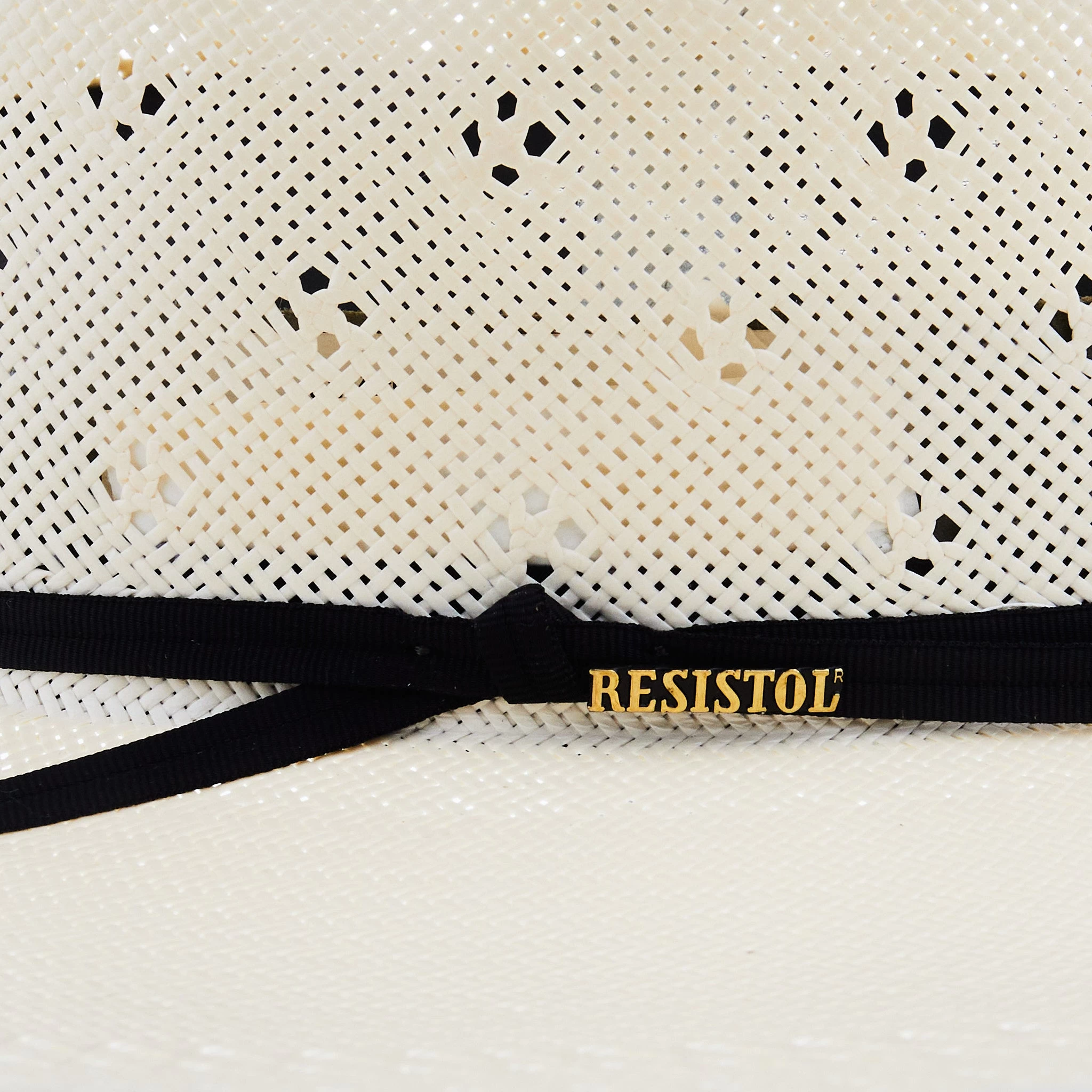 Resistol Conley 5 Inch Brim Open Crown Straw Hat 2 Resistol Conley 5 Inch Brim Open Crown Straw Hat - Image 2