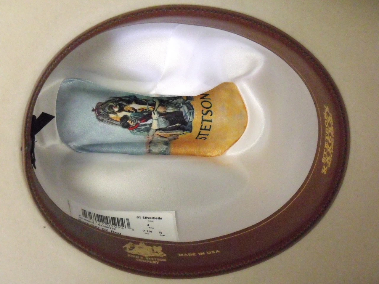 Stetson Rancher 6X Fur Felt Western Hat 4 Stetson Rancher 6X Fur Felt Western Hat - Image 4