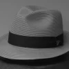 Dobbs Rosebud Florentine Milan Straw Feddora Hat