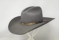 CHARLIE 1 HORSE Run Away Grey Shovel Brim Cowboy Hat