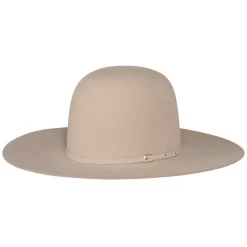 Resistol 100X Pure 4 /4in. Brim Open Crown Felt Cowboy Hat -Western Cowboy Hat SFPRSE 184261 2