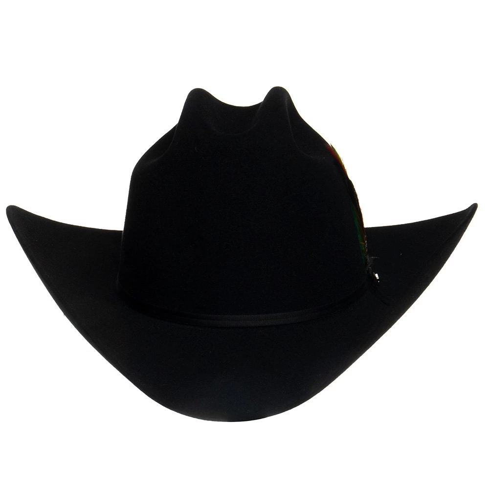 Stetson Hats 6X Precreased Rancher Black 4in. Brim Black Felt Cowboy Hat 2 Stetson Hats 6X Precreased Rancher Black 4in. Brim Black Felt Cowboy Hat - Image 2