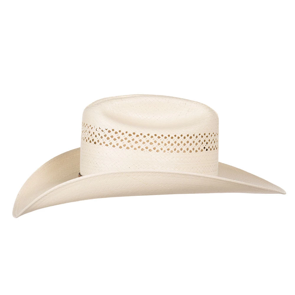 Stetson Hats 8X Williston 4 1/4in. Brim Straw Hat 2 Stetson Hats 8X Williston 4 1/4in. Brim Straw Hat - Image 2