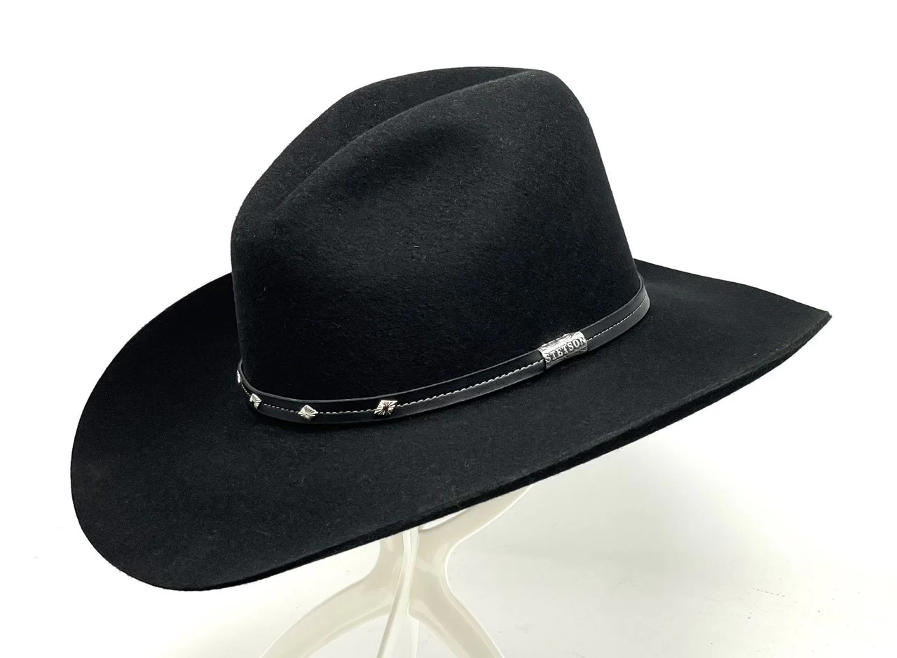 Stetson Silver Mine Buffalo Wool Gus Cowboy Hat 1 Stetson Silver Mine Buffalo Wool Gus Cowboy Hat