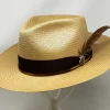 Biltmore Slicker 3 Shantung Straw Fedora Hat
