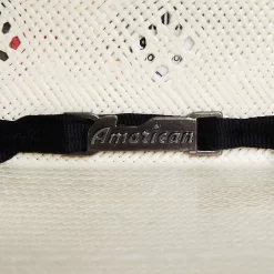 American Hats AHC TC8900 2 Cord Black Band 4 1/4in. Brim Open Crown Straw Cowboy Hat -Western Cowboy Hat TC8900S2CBLK42 21