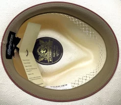 Biltmore Wild Shantung Straw Fedora Hat -Western Cowboy Hat Wild3 71886.1653254641