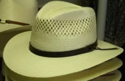 Stetson Digger Vented Shantung Straw Hat
