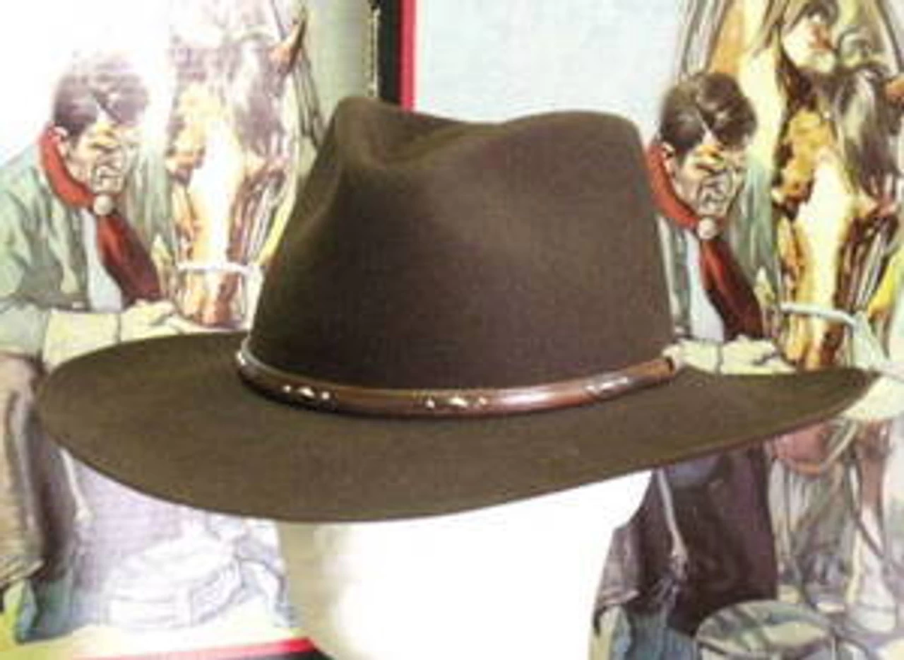 Stetson Pawnee 5X Fur Western Hat 2 Stetson Pawnee 5X Fur Western Hat - Image 2